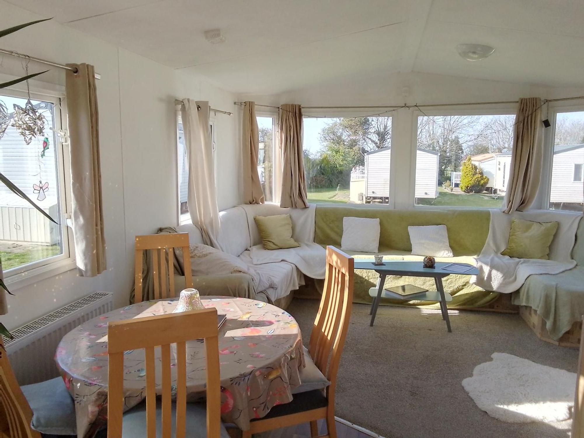 Private Caravan Situated At Parkdean Holiday Resort St Margaret'S At Cliffe Number 18 Eksteriør bilde