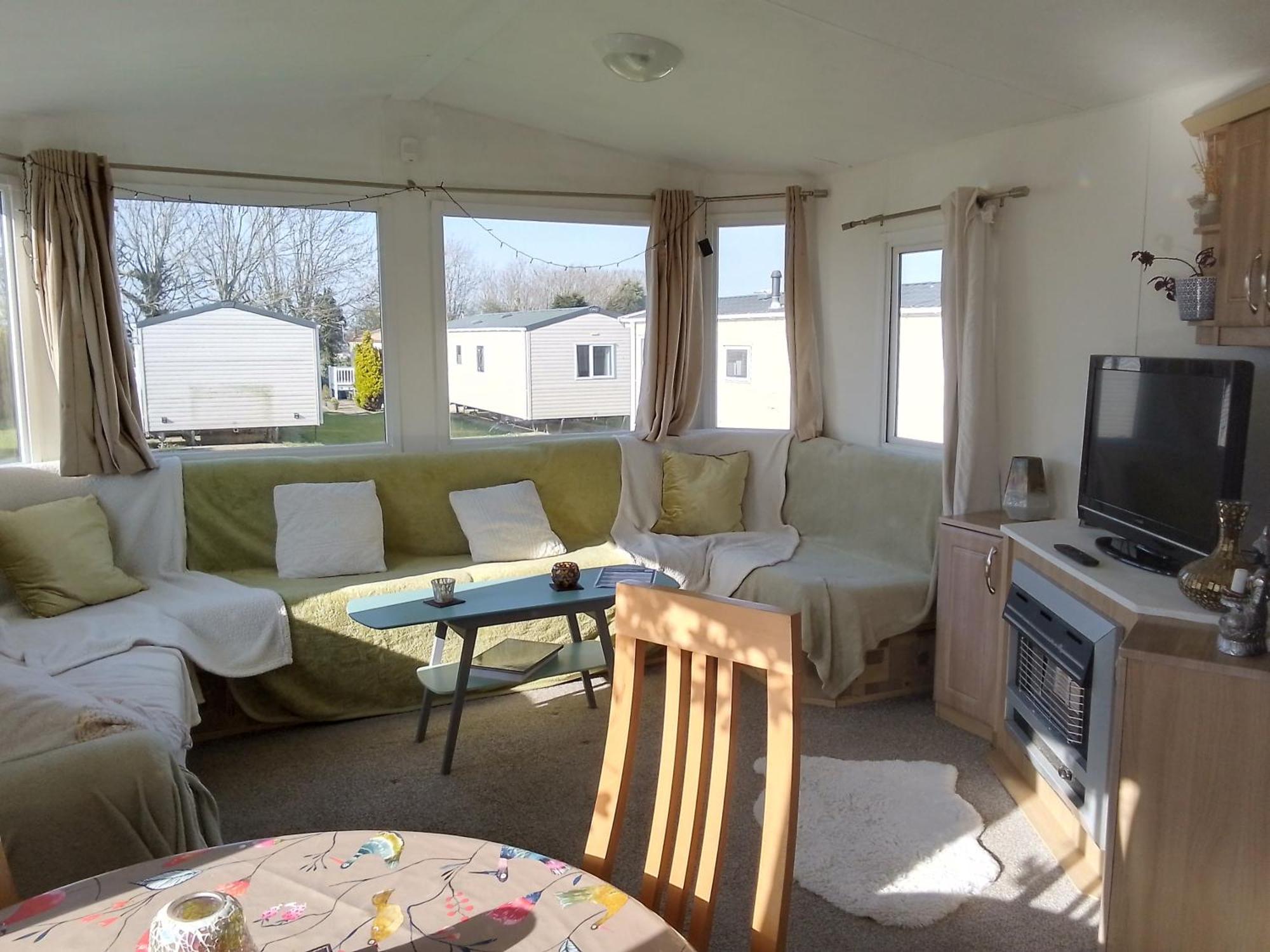 Private Caravan Situated At Parkdean Holiday Resort St Margaret'S At Cliffe Number 18 Eksteriør bilde